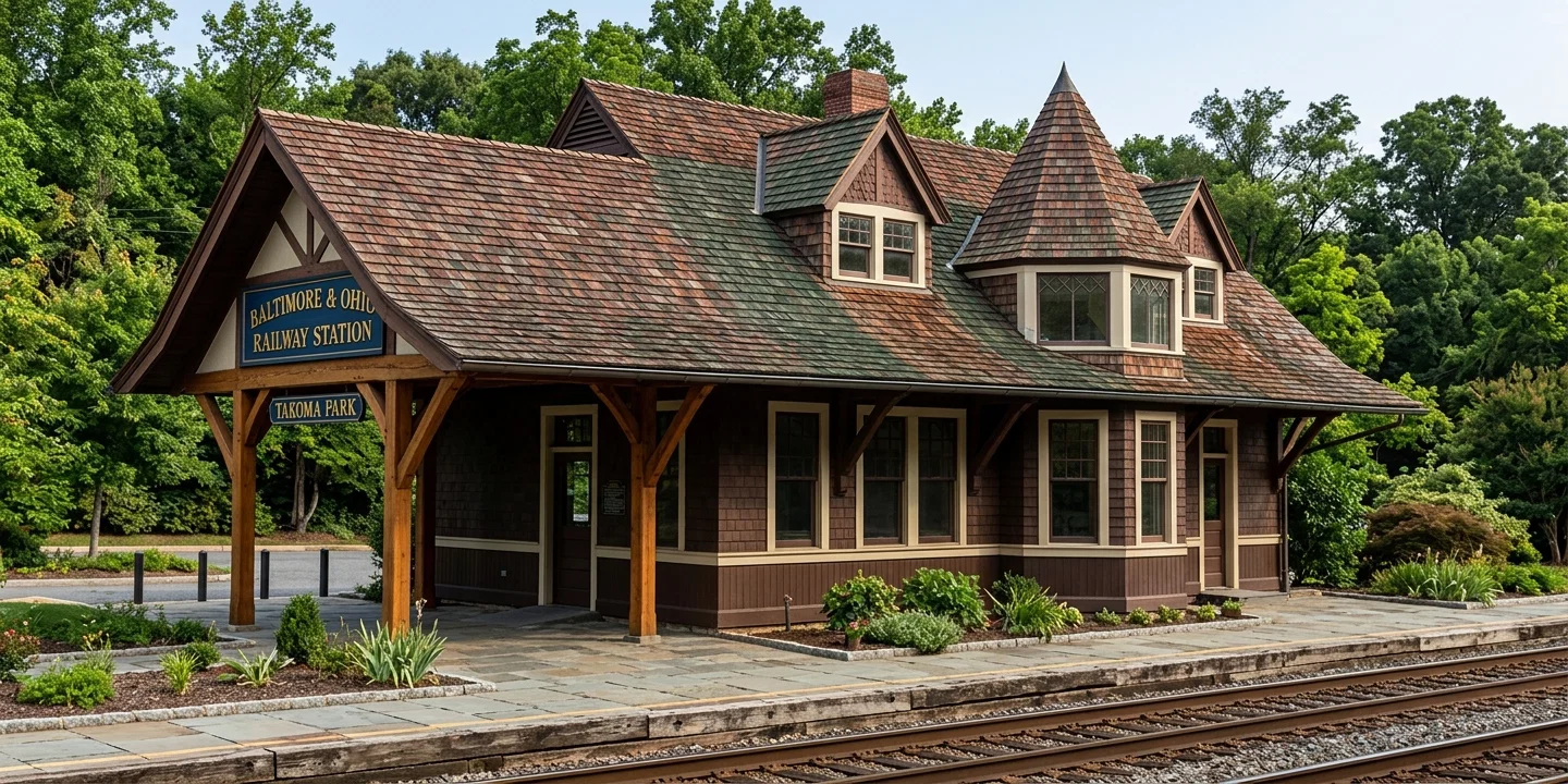 BALTIMORE & OHIO RAILWAY STATION