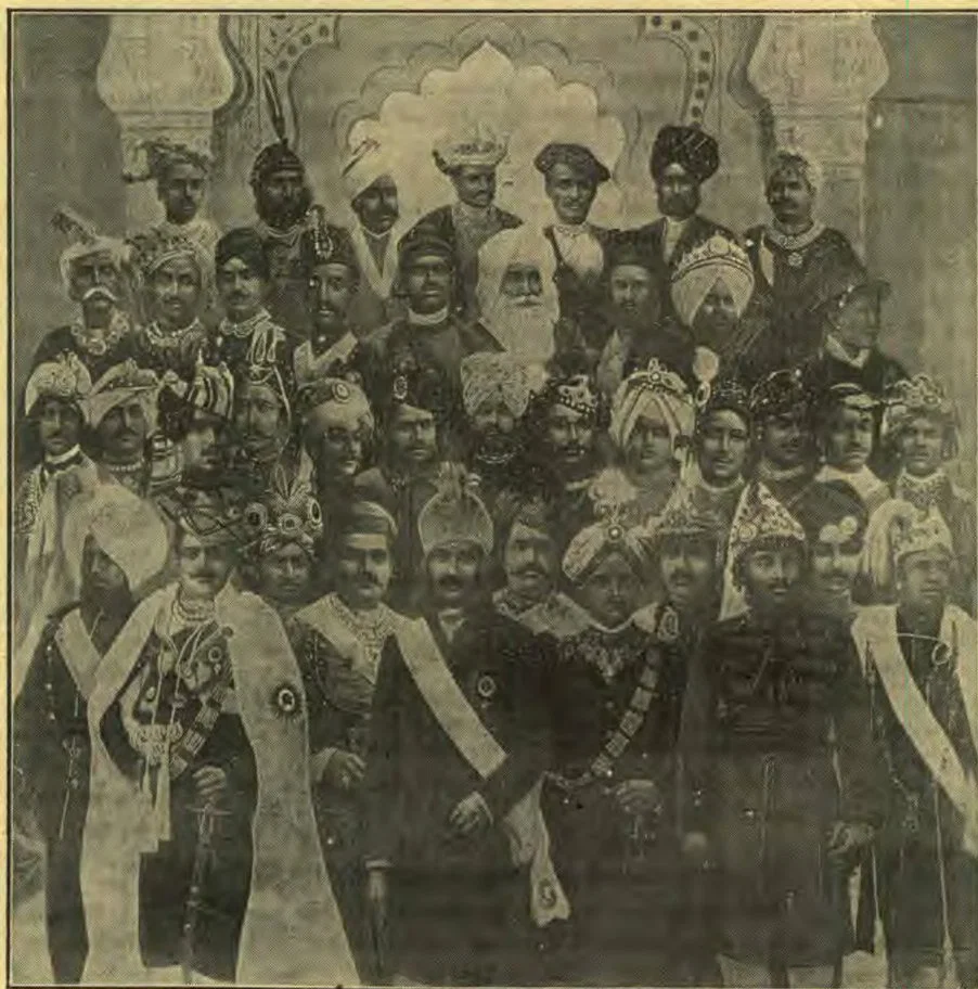 The Ruling Princess of India. Those Governing Native States Have Some Power, Others Little or None.