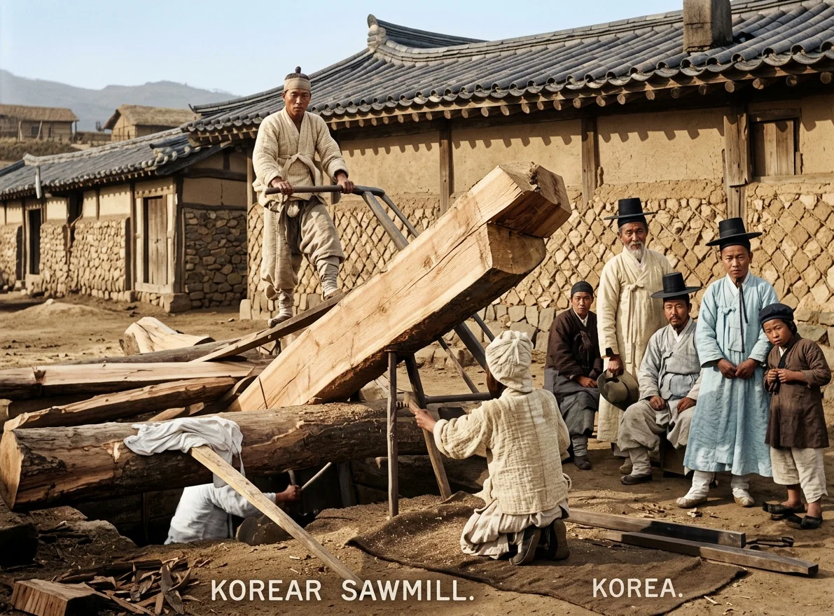 KOREAN SAWMILL.