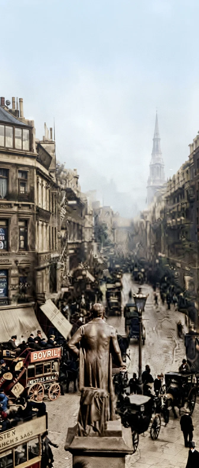 Cheapside, London, Looking East.
