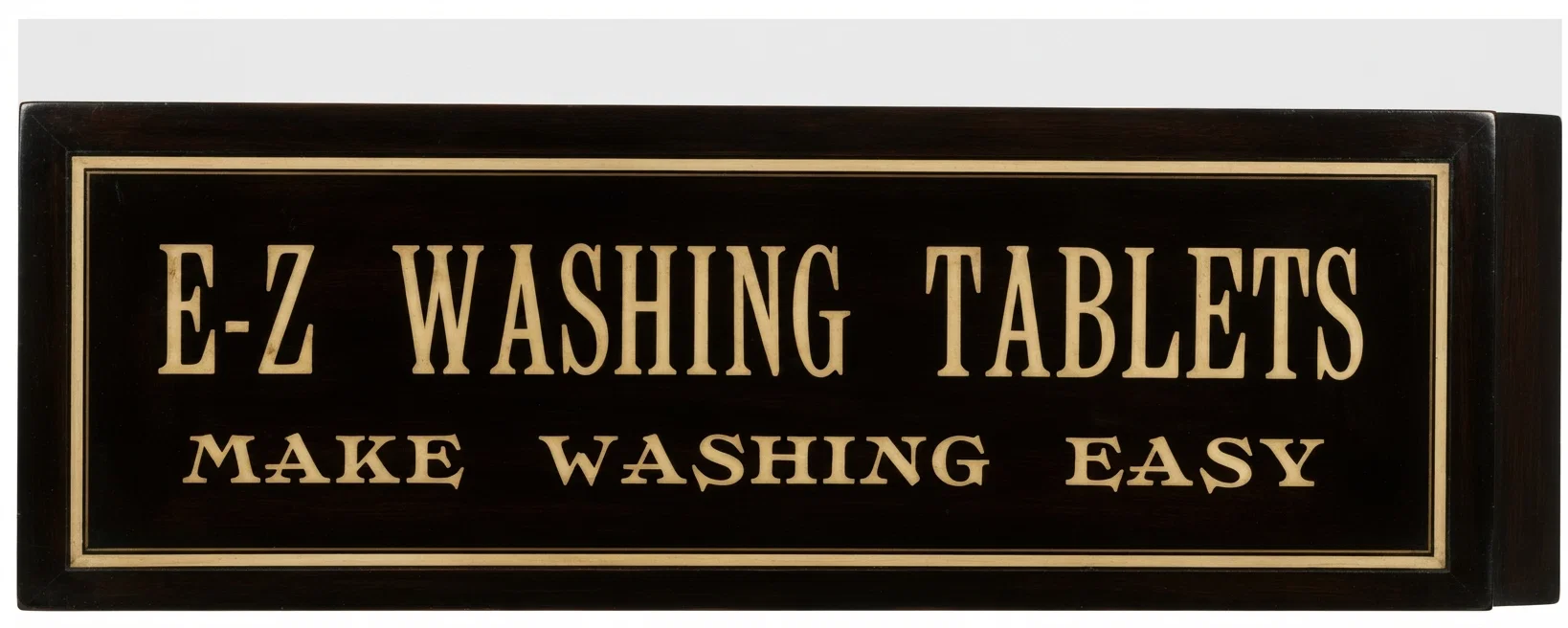 E-Z WASHING TABLETS
MAKE WASHING EASY