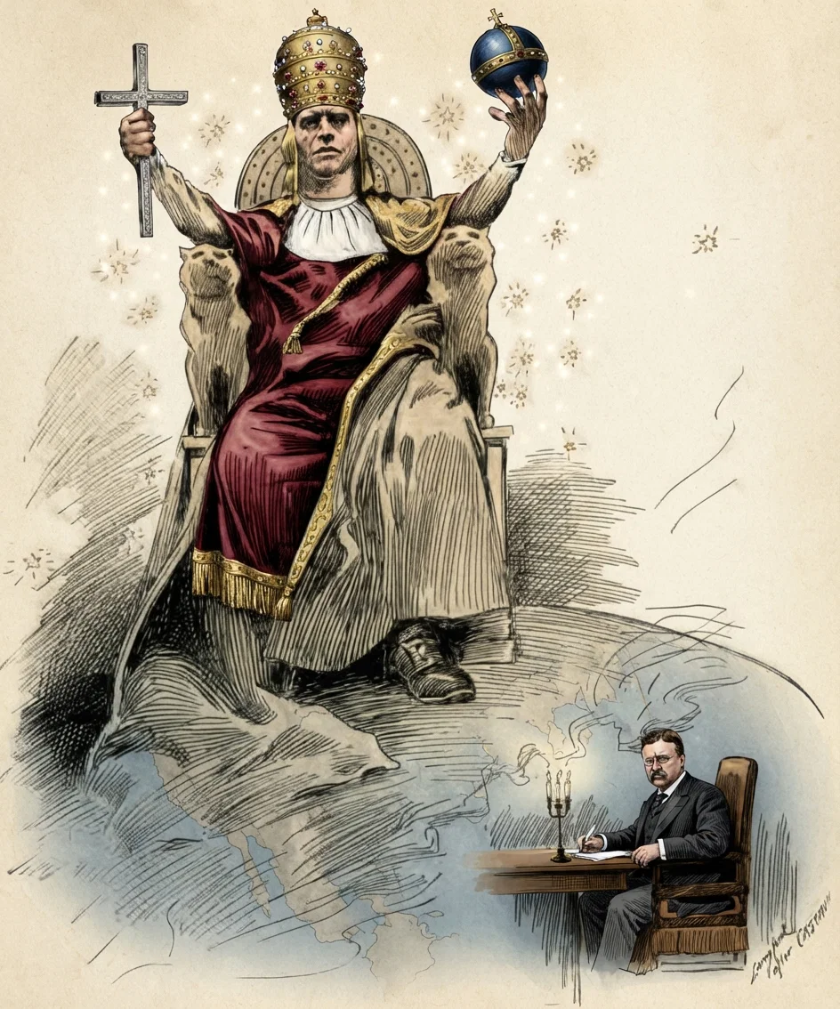 Dream of the Pope, the Dominion of the World. (Courtesy of Frank Leslie's.)