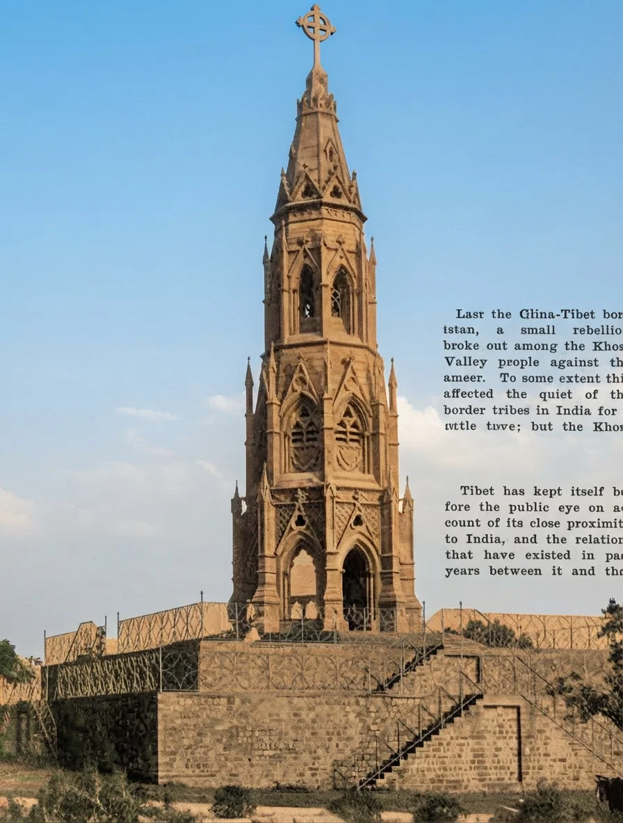 MUTINY TOWER AT DELHI, INDIA