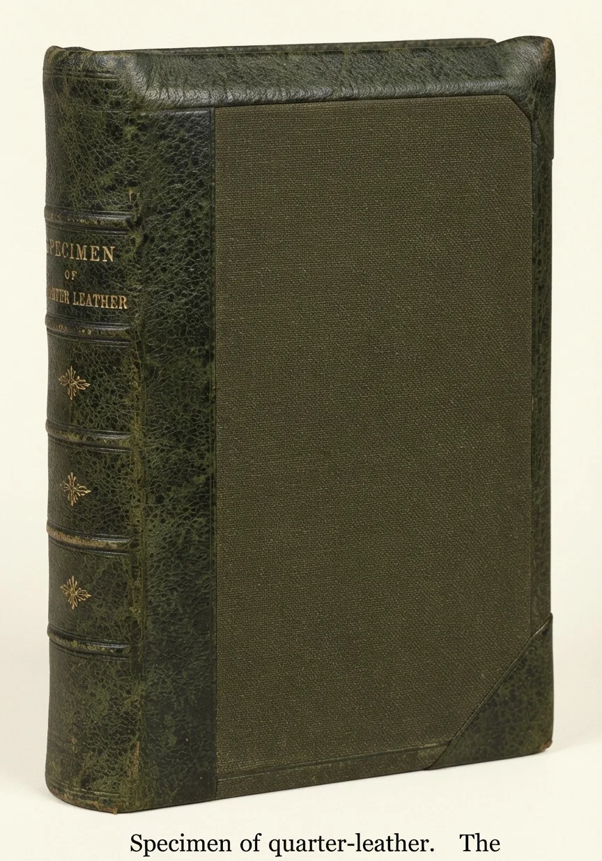 Specimen of quarter-leather. The