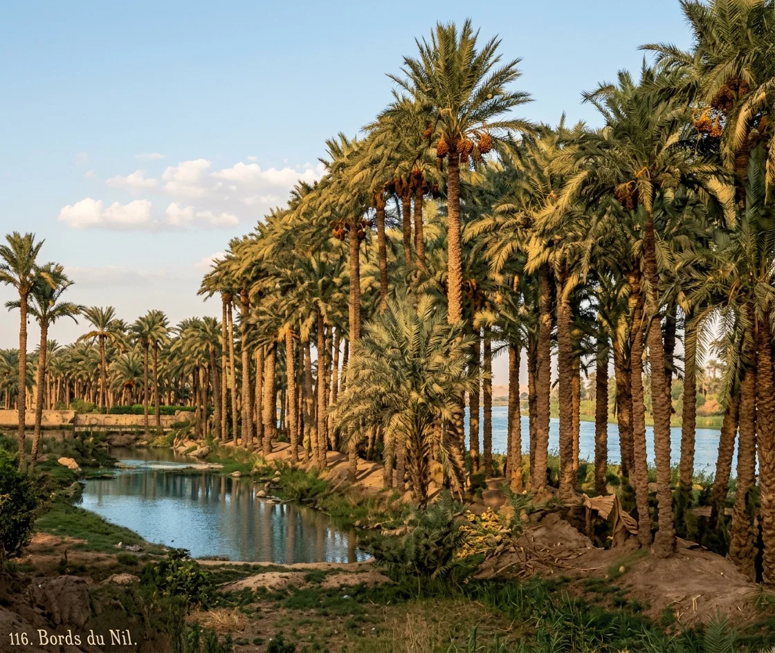 Palm Trees on the Banks of the Nile.