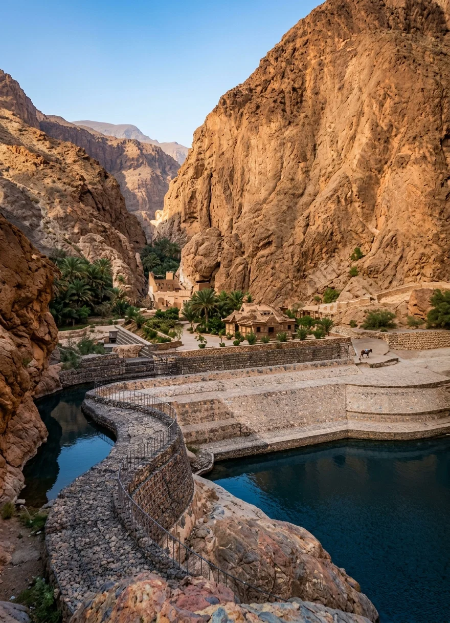 A GLIMPSE OF ARABIAN SCENERY
