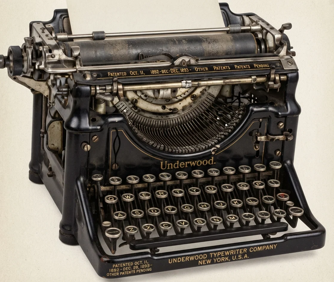 UNDERWOOD STANDARD TYPEWRITER