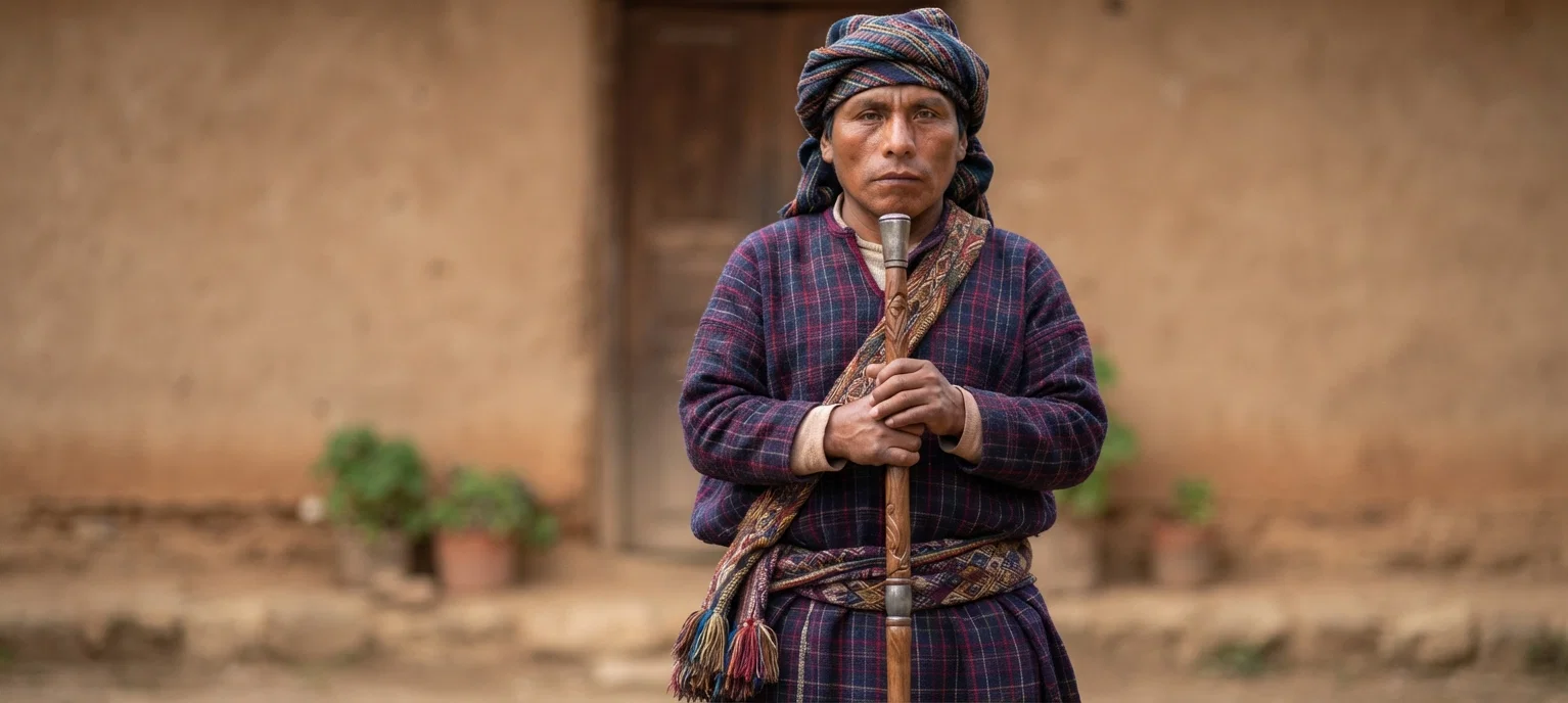 GUATEMALA INDIAN MAYOR OF A TOWN