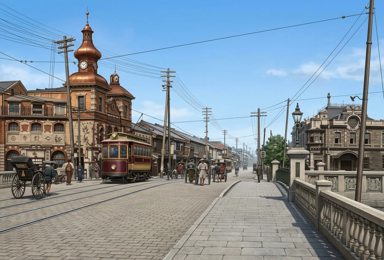 Main Business Street of Tokyo