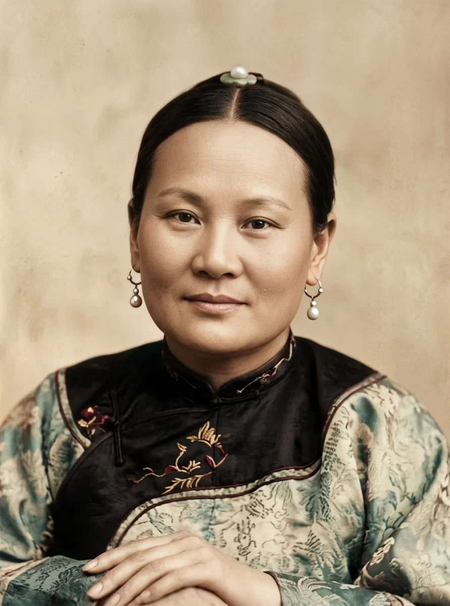 By courtesy of the Christian Herald
MRS. AH HOK