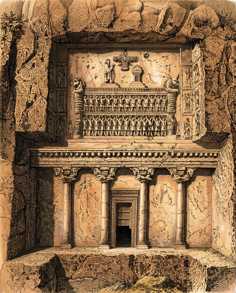 The Rock Grave of Darius.