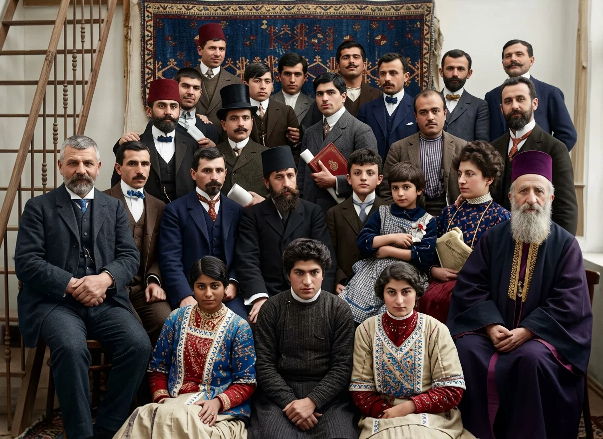 TEACHERS AND STUDENTS OF THE LEVANT SCHOOL