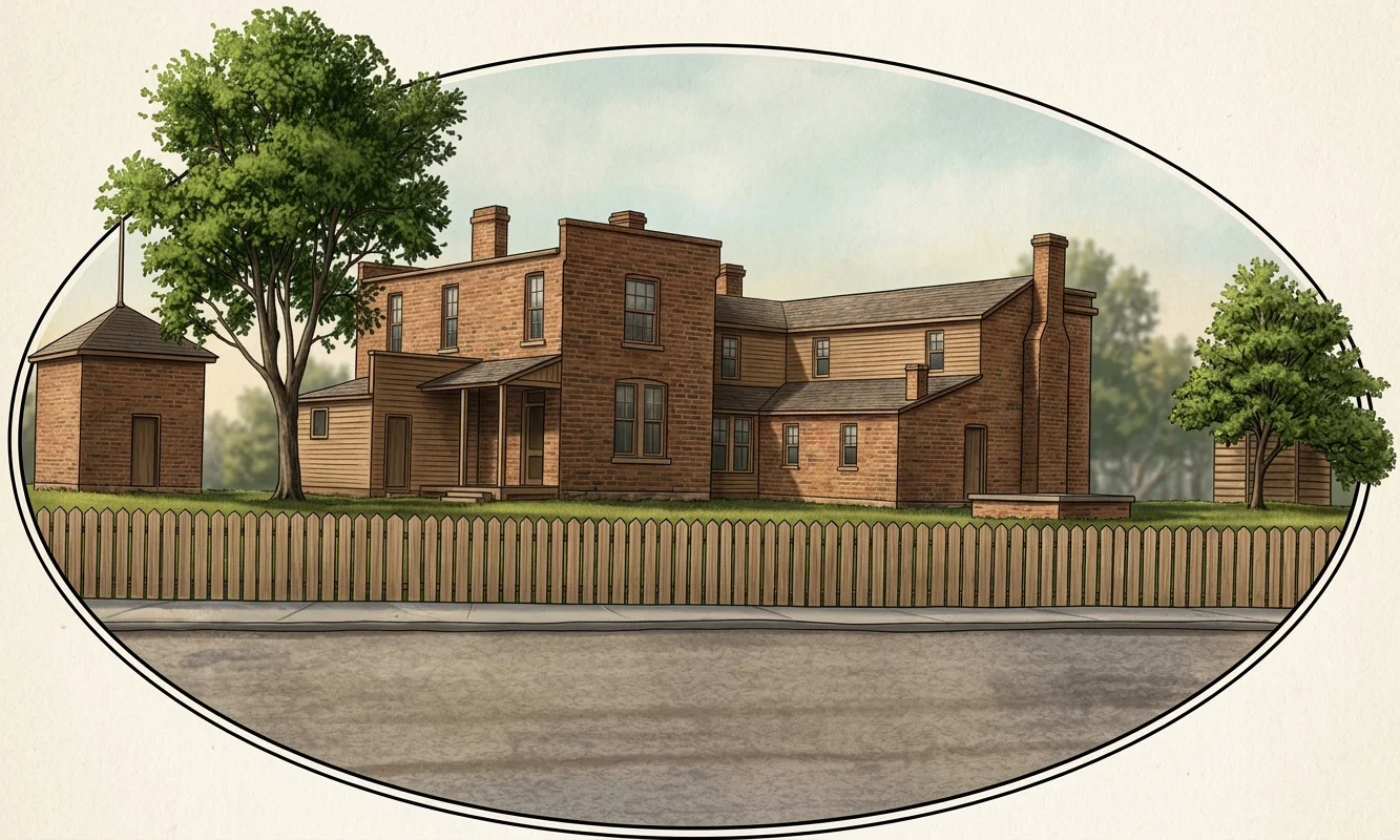 SIDE VIEW OF NASHVILLE (TENN.) SANITARIUM