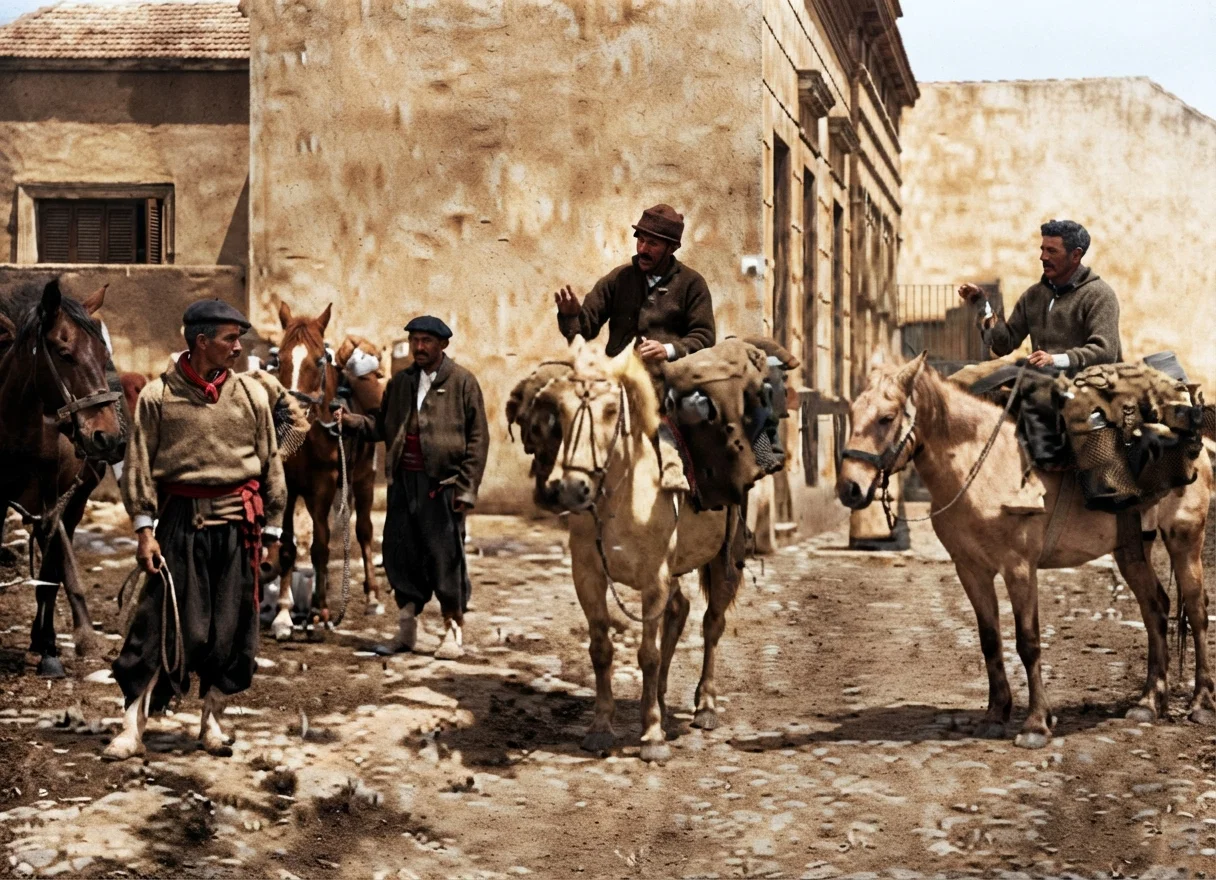 Milkmen of Buenos Ayres.