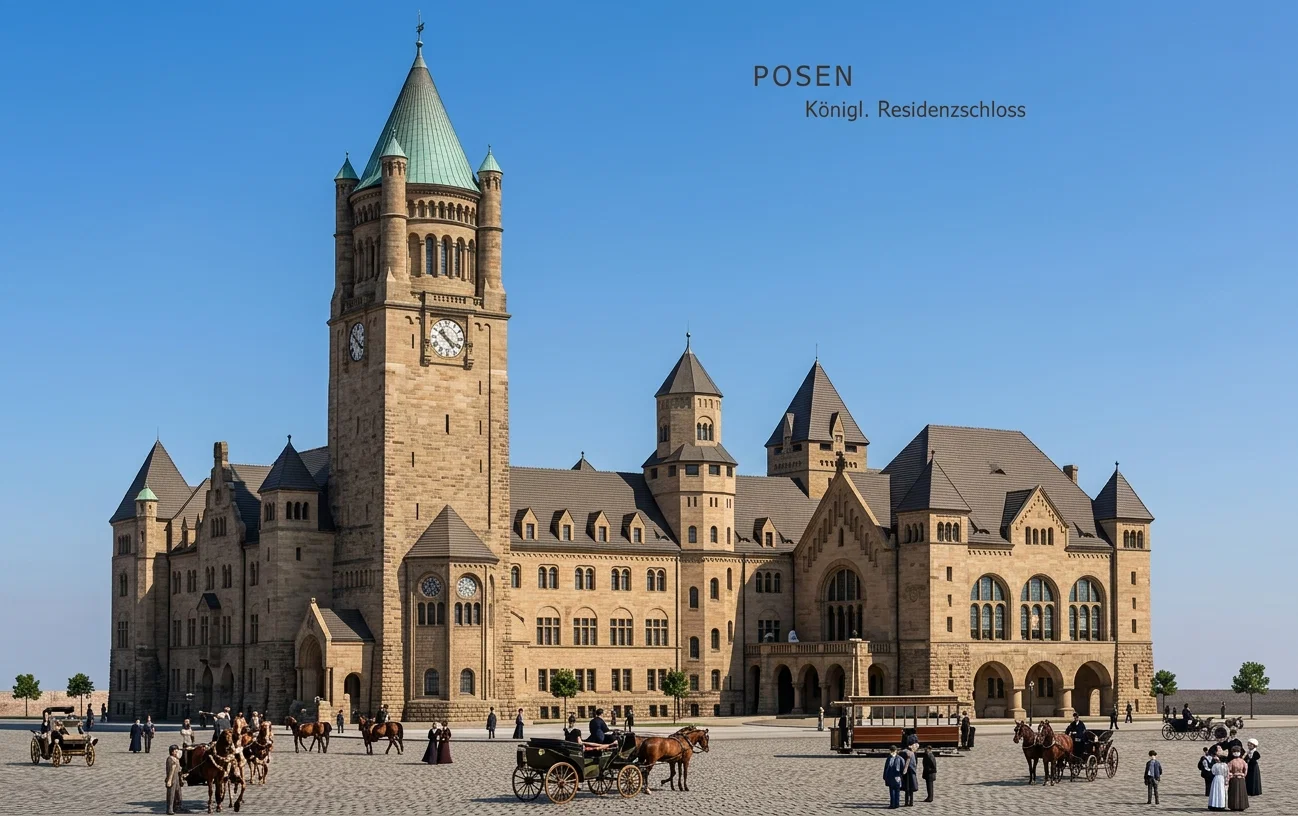 NEW CASTLE OF THE GERMAN CROWN PRINCE