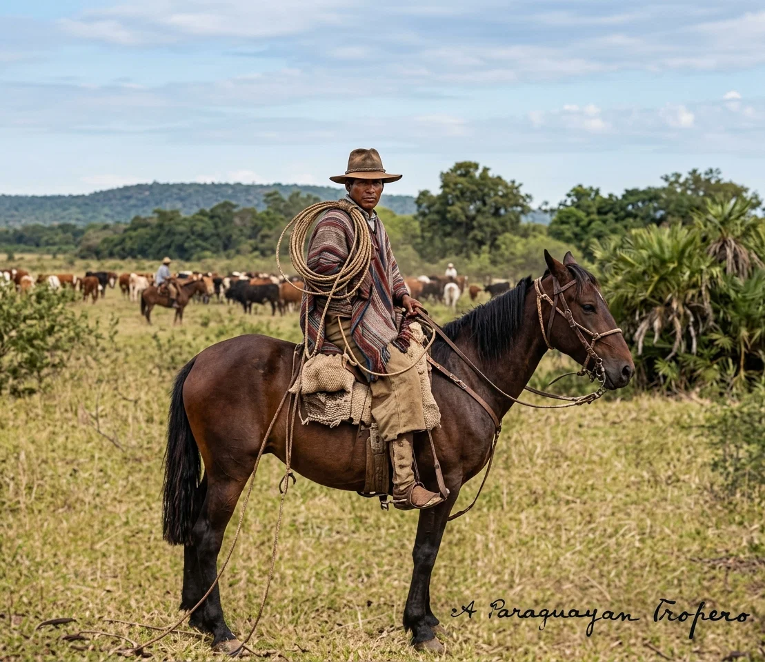 A Paraguayan Trooper.