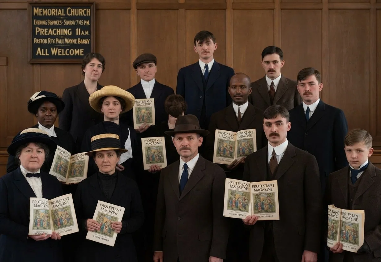 District of Columbia Conference Officers and Workers Engaged in the Washington (D. C.) "Protestant Magazine" Campaign