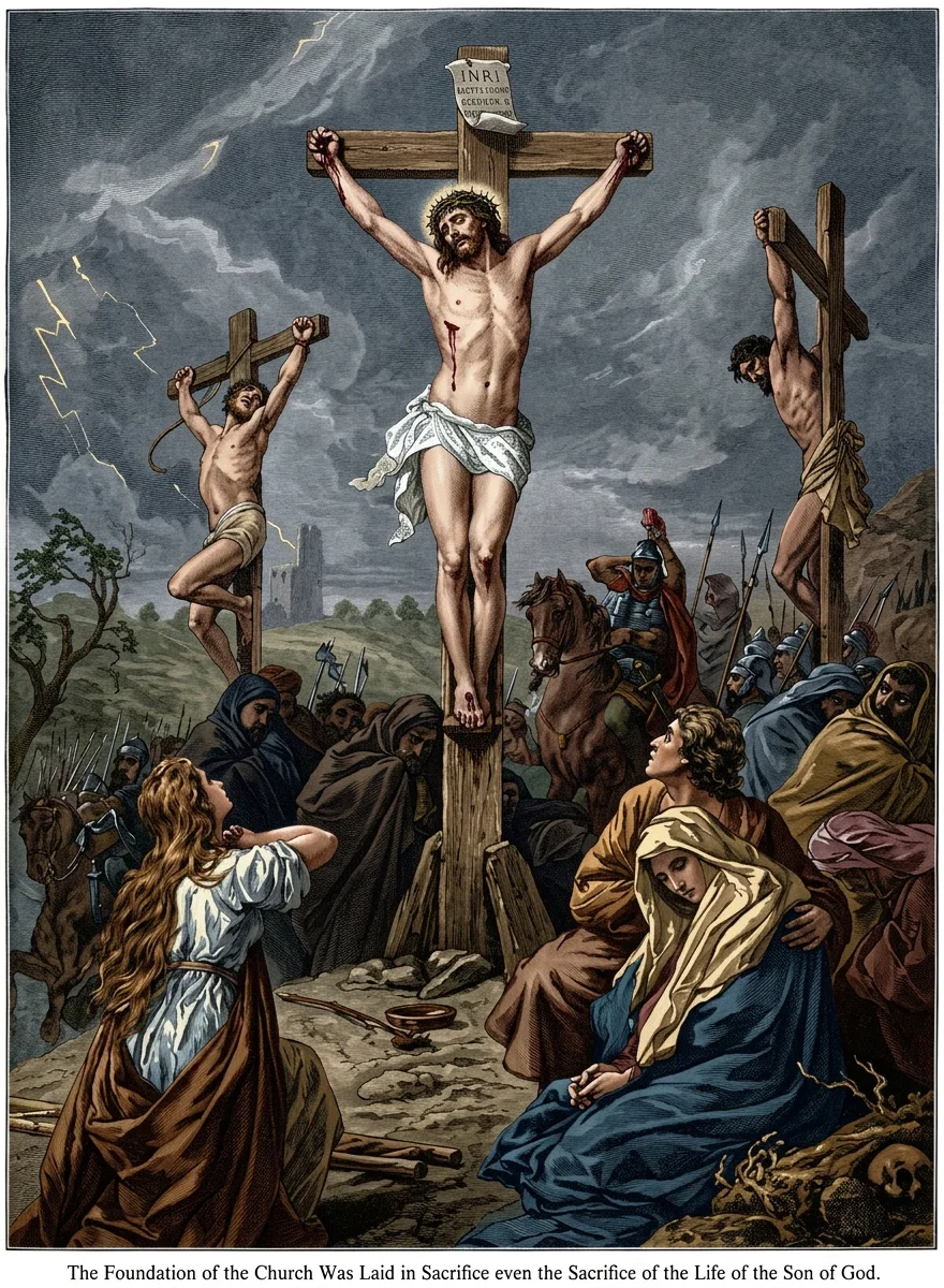 The Foundation of the Church Was Laid in Sacrifice even the Sacrifice of the Life of the Son of God.