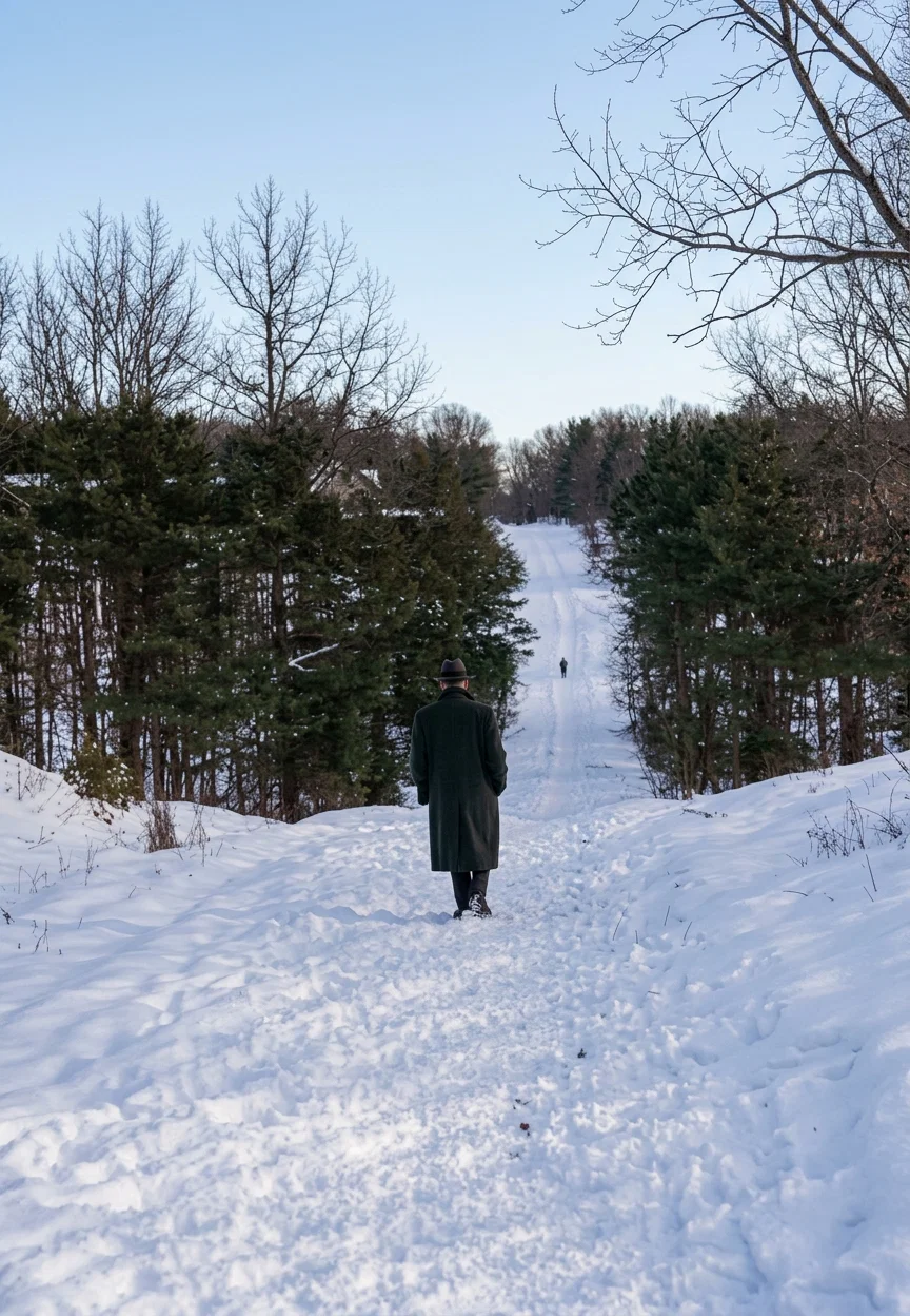 A WINTER SCENE IN TAKOMA PARK