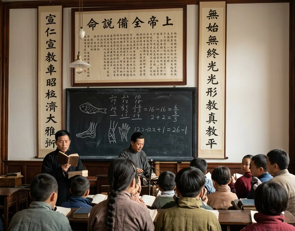 A SHANGHAI CHURCH-SCHOOL