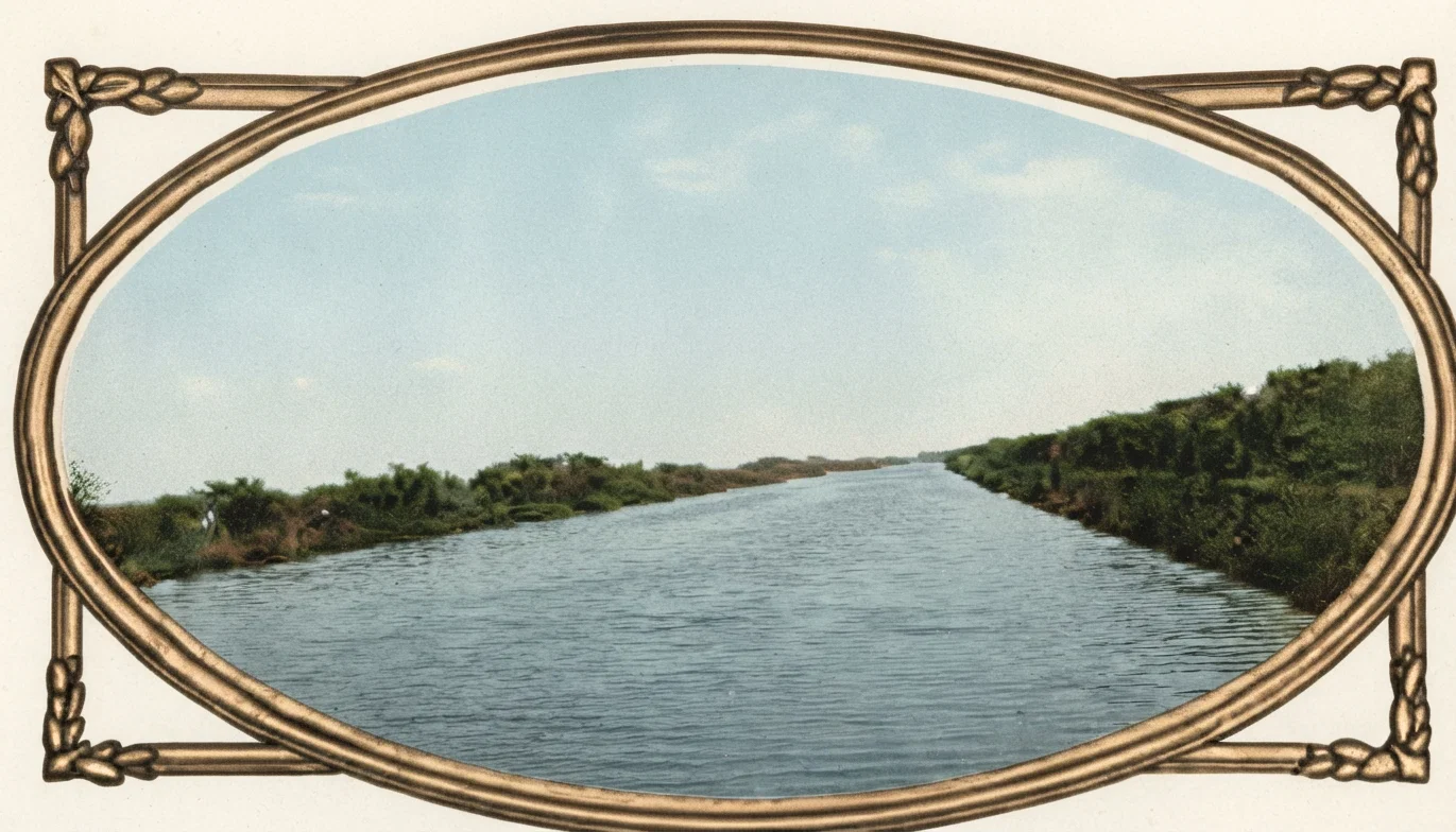 ONE OF THE GREAT IRRIGATING CANALS OF THE PUNJAB