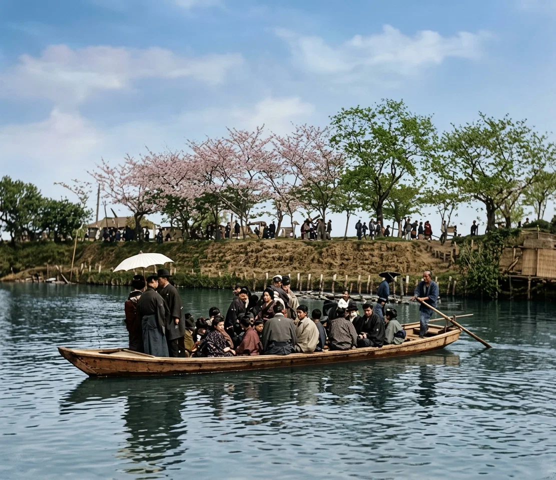 A JAPANESE FERRY BOAT