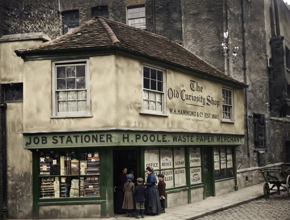 Old Curiosity Shop, London.