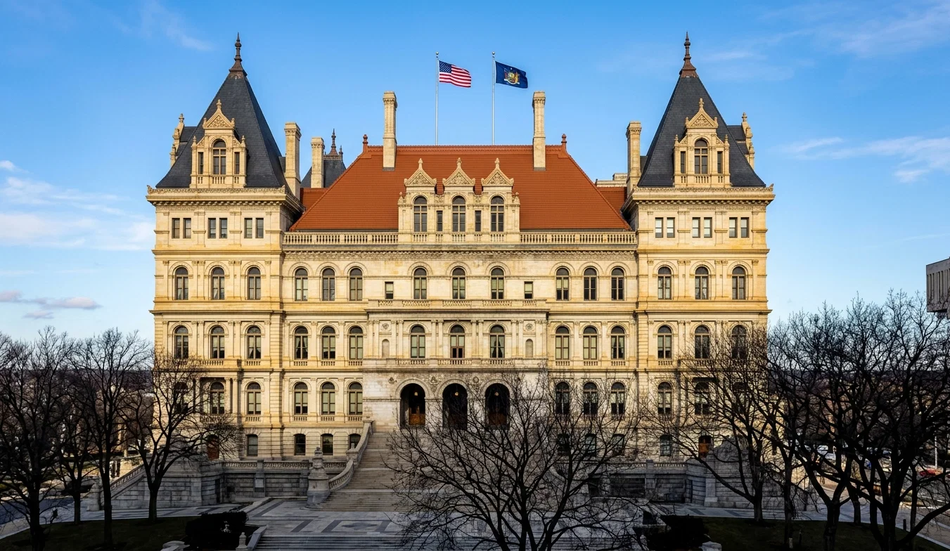 THE STATE CAPITOL, ALBANY, N. Y.