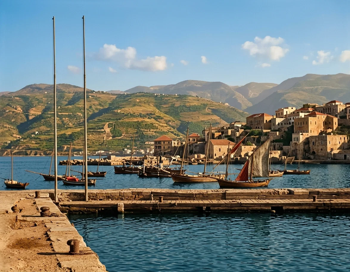 THE HARBOR OF BEIRUT