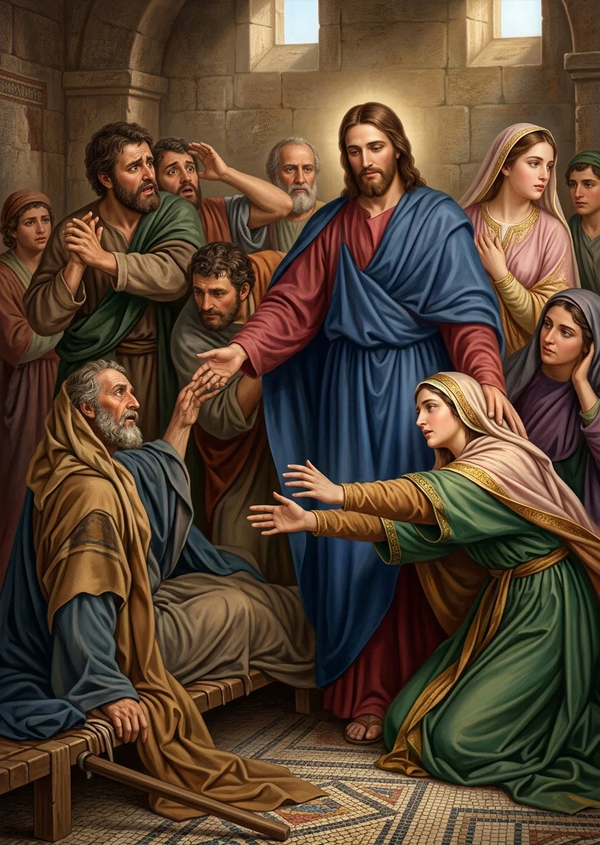 The miracle-working Christ