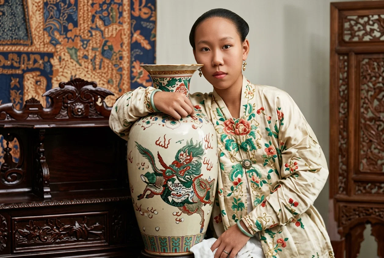 Chinese Girl born in Padang.