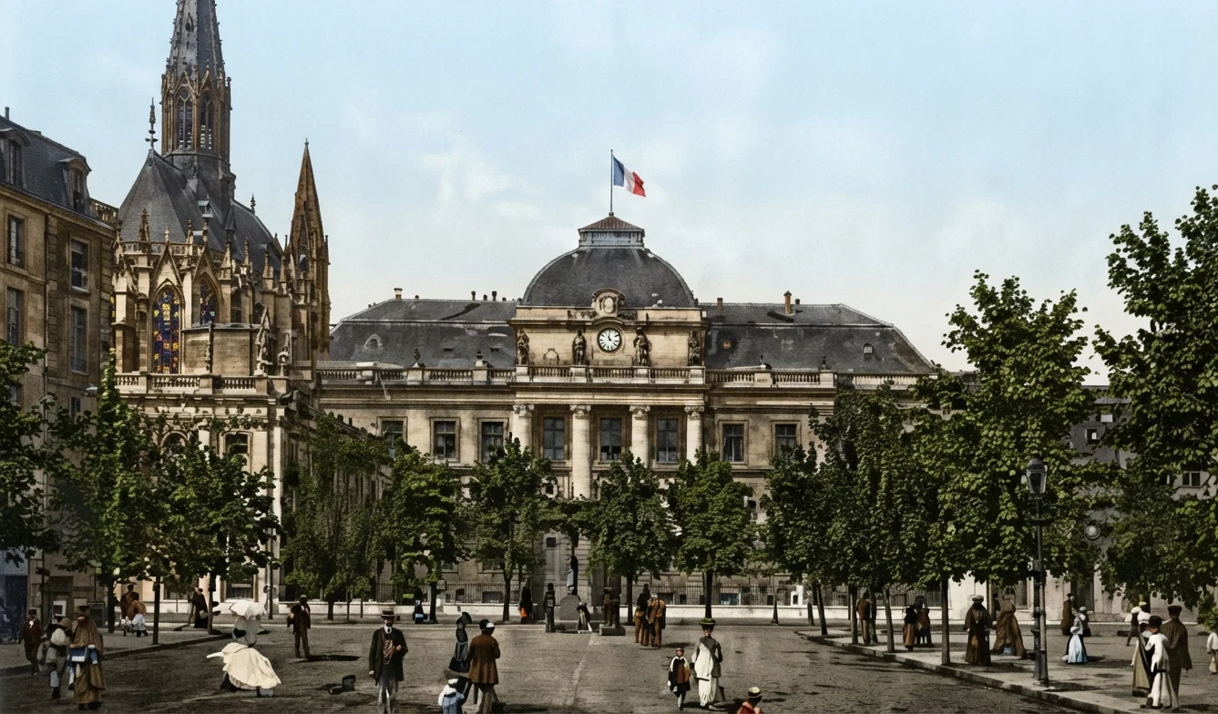 Church of St. Chapelle and Palace of Justice