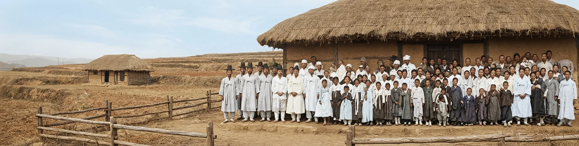 A CONGREGATION OF KOREAN BELIEVERS AT TAE MAE DONG