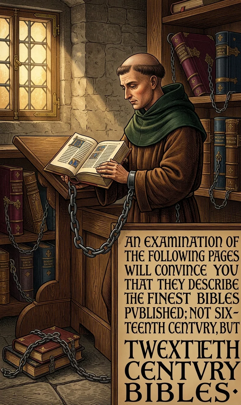 IN THE SIXTEENTH CENTURY BIBLES WERE