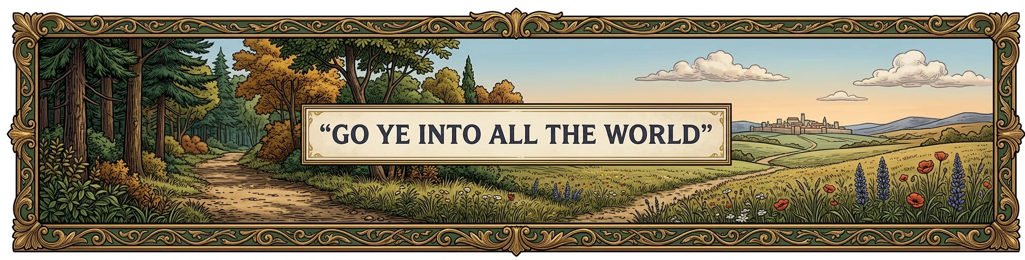 “GO YE INTO ALL THE WORLD”
