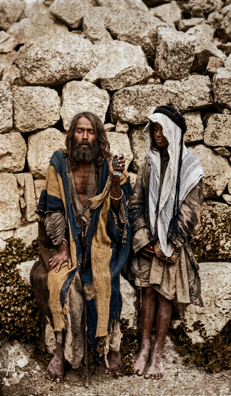 BLIND BEGGARS OF JERUSALEM.