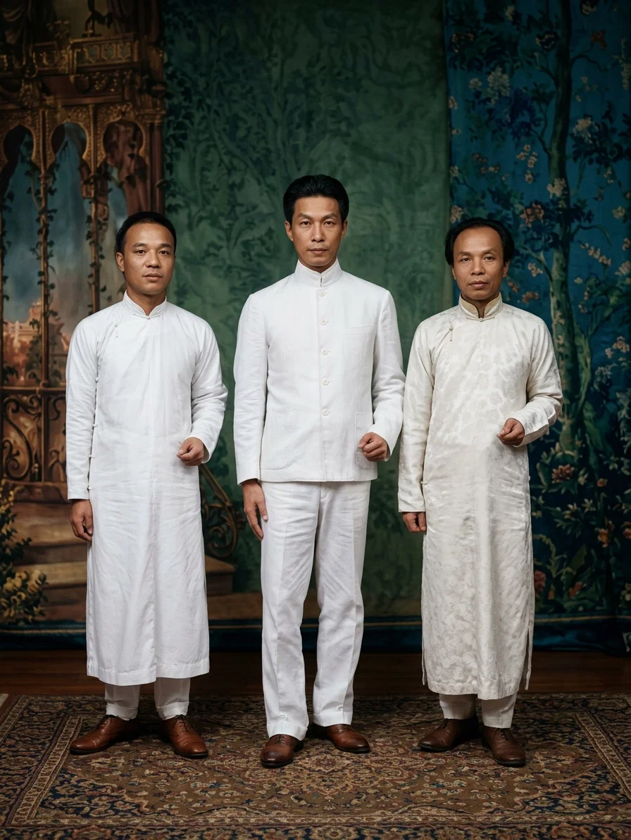 THREE CANVASSERS OF SOUTH CHINA