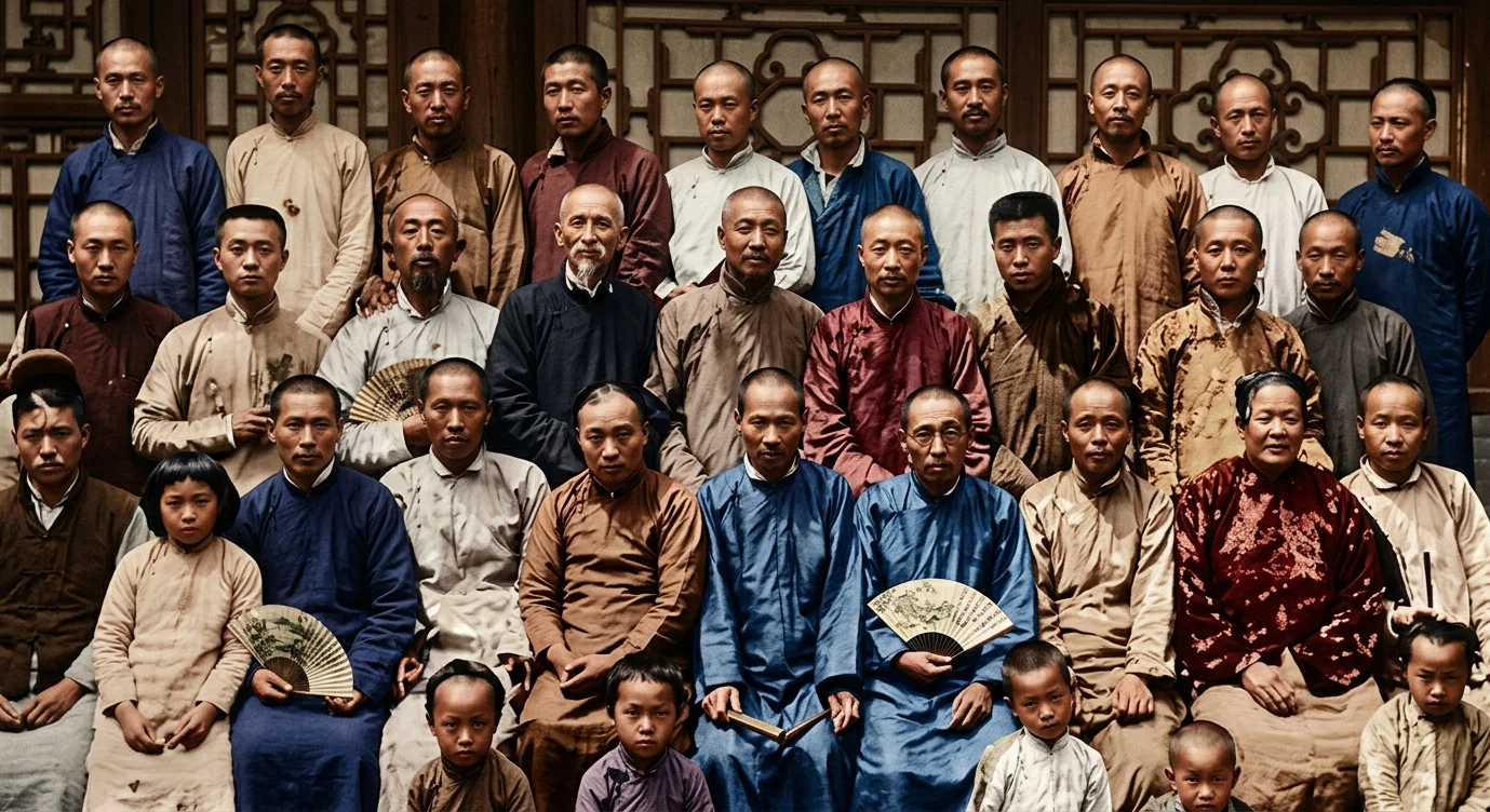 BELIEVERS AND INQUIRERS IN MUKDEN, INCLUDING THOSE RECENTLY BAPTIZED