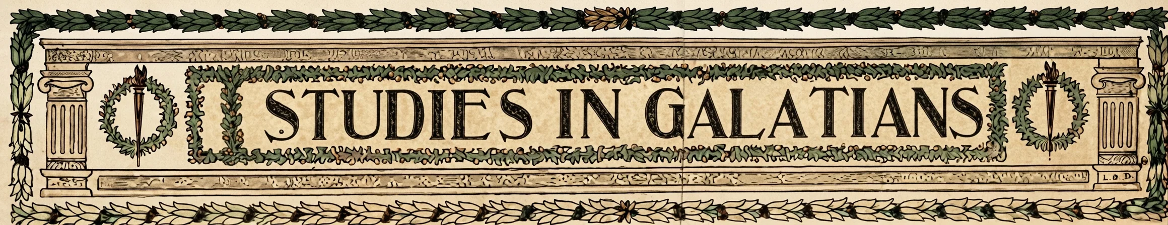 STUDIES IN GALATIANS