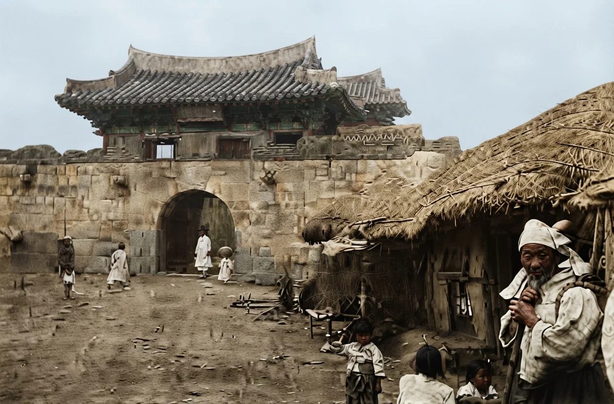 THE GATE AT FORAI, KOREA