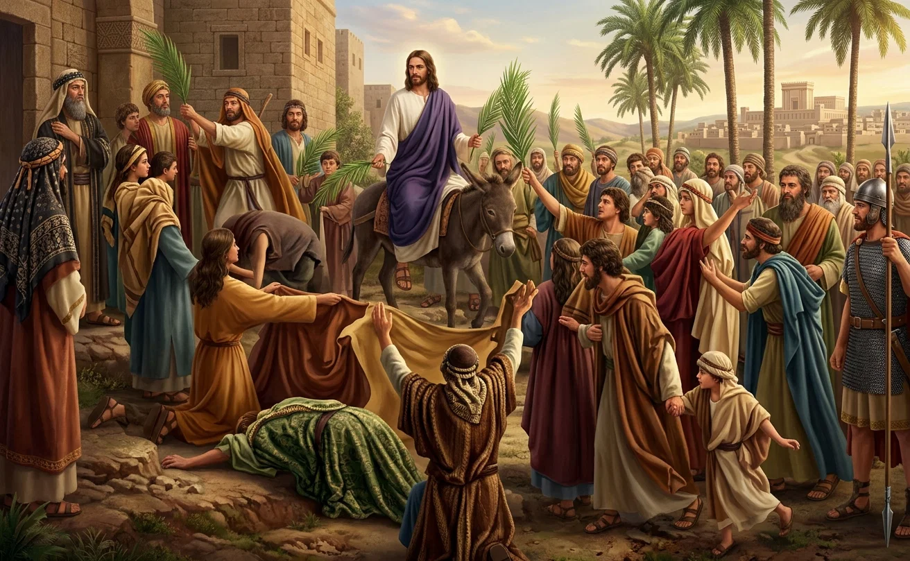 CHRIST'S TRIUMPHAL ENTRY INTO JERUSALEM