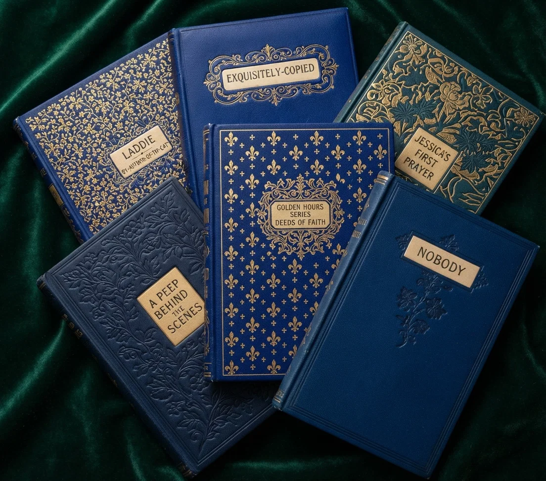 Some of the books in the 'Golden Hours' Series.