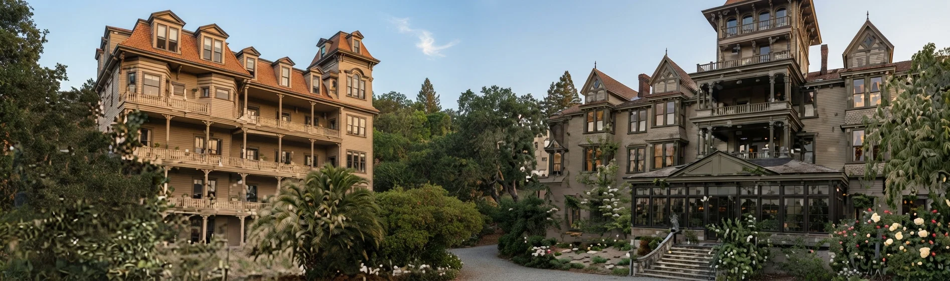 ST. HELENA SANITARIUM (Napa County) Reached by Southern Pacific Railroad from San Francisco or Oakland. Write for free booklet 16. Address, St. Helena Sanitarium, Sanitarium, Cal.