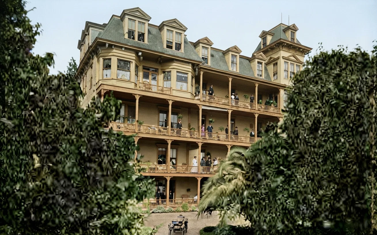 Reached by Southern Pacific Railroad from San Francisco or Oakland. Write for free booklet 16. Address, St. Helena Sanitarium, Sanitarium, Cal.