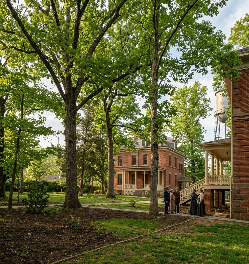 A CONFERENCE IN THE WOODS