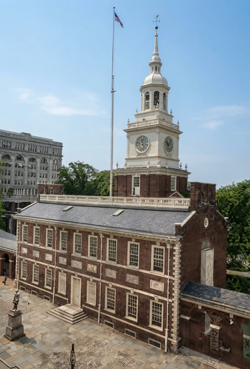 Independence Hall, Philadelphia.