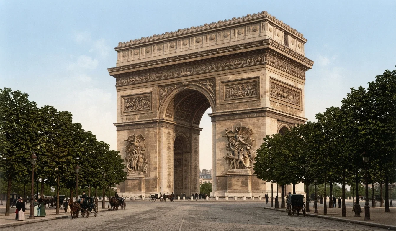 Arch of Triumph, Paris.