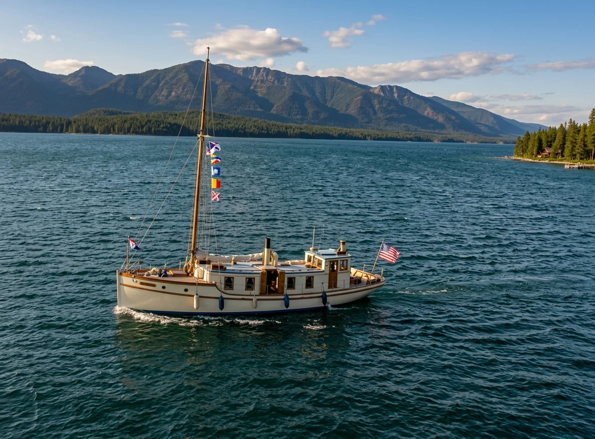 CRUISER “SEARCHLIGHT” USED IN THE ALASKA MISSION WORK