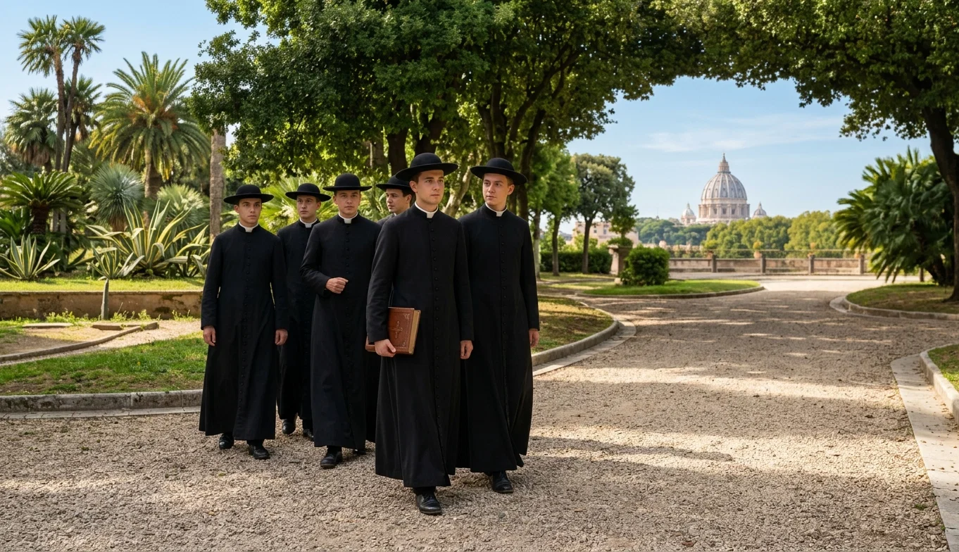 A COMPANY OF STUDENTS FOR THE PRIESTHOOD
