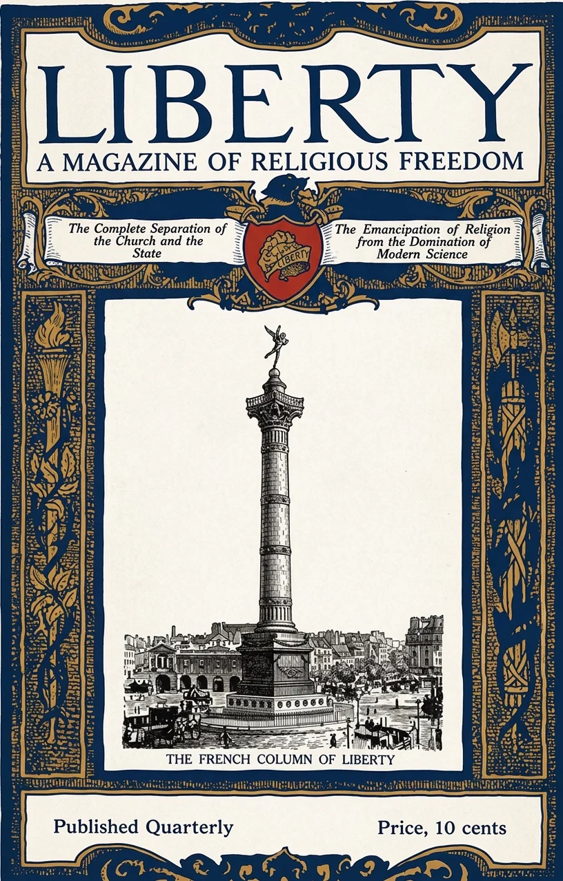FACSIMILE OF COVER PAGE. ORIGINAL PRINTED IN TWO COLORS